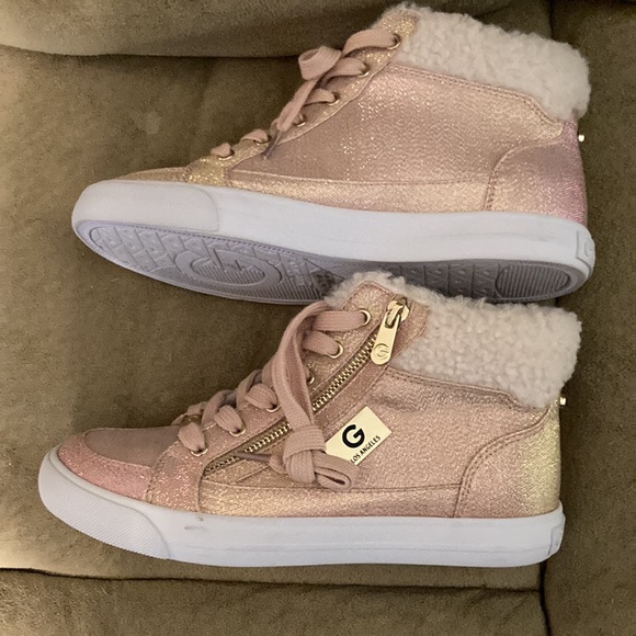 Guess womens Baylee fashion sneakers - Picture 8 of 11